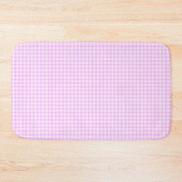 Item preview, Hexagon Gingham Pale Pink on Magenta Pink designed and sold by Art in My Loft.