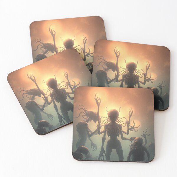 Item preview,  The Horror of the Alien monsters designed and sold by Vintage Designs +.