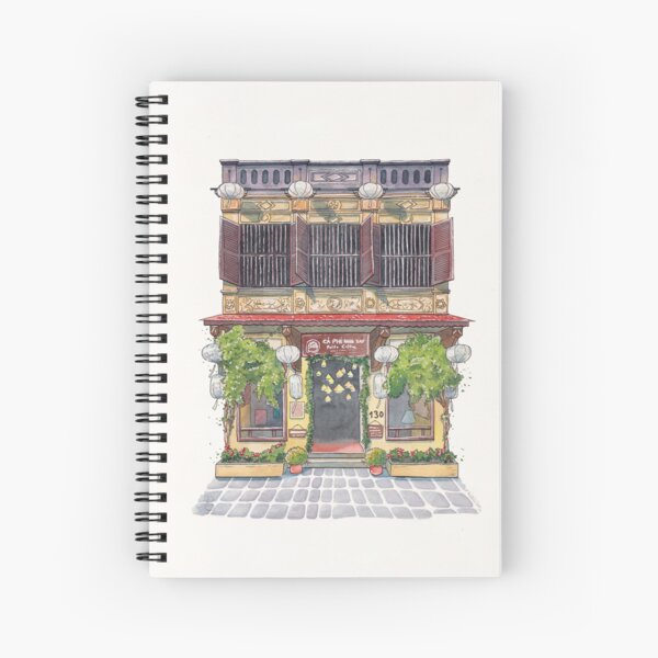 Elodie Plume - Faifo Coffee, Hoi An, Vietnam Cahier à spirale