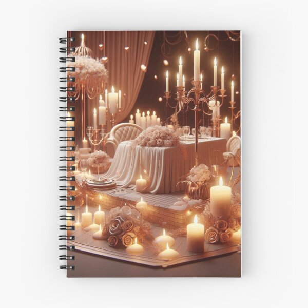Item preview, Romantic Candlelit Dinner Setting | Elegant Ambiance designed and sold by choder61.