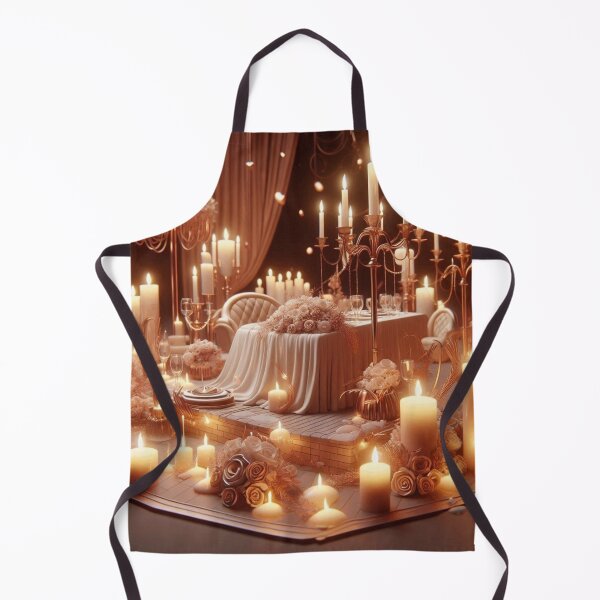 Item preview, Romantic Candlelit Dinner Setting | Elegant Ambiance designed and sold by choder61.
