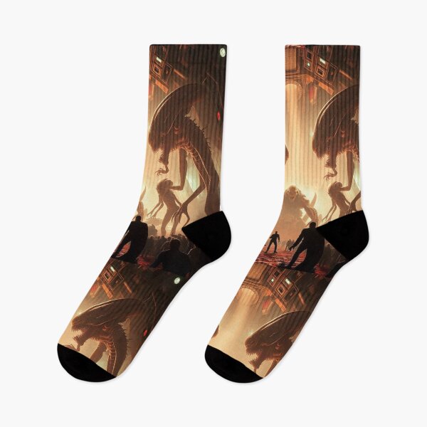 Item preview,  The Horror of the Alien monsters designed and sold by Vintage Designs +.