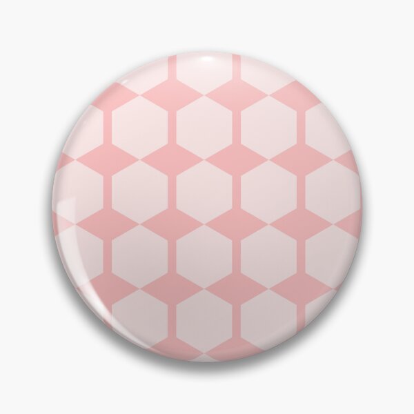 Item preview, Hexagon Gingham Buff on Pink designed and sold by Art in My Loft.