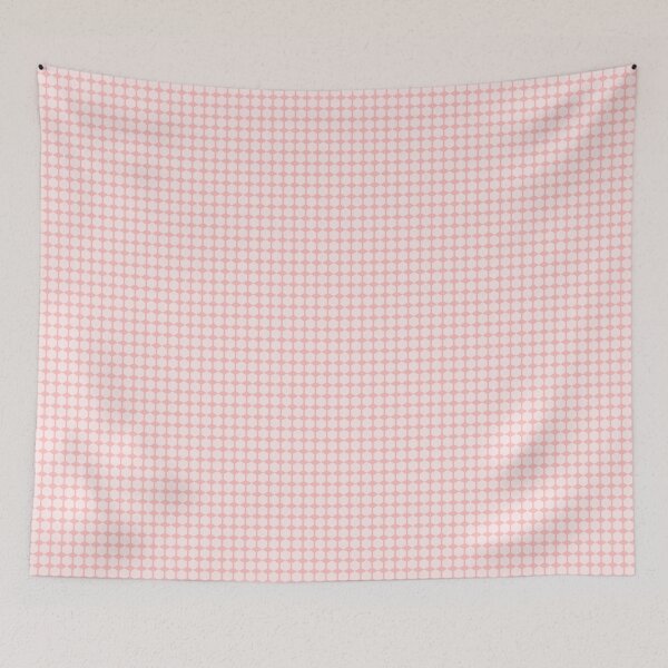Item preview, Hexagon Gingham Buff on Pink designed and sold by Art in My Loft.