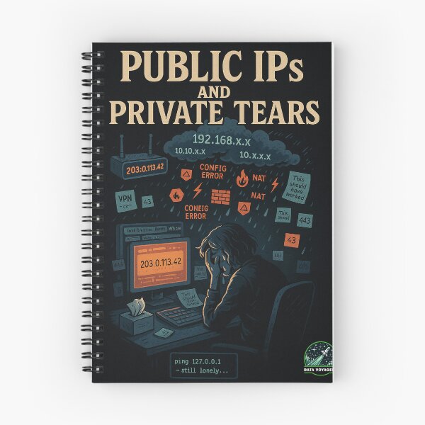 Item preview, Public IPs, Private Tears designed and sold by Data Voyagers.