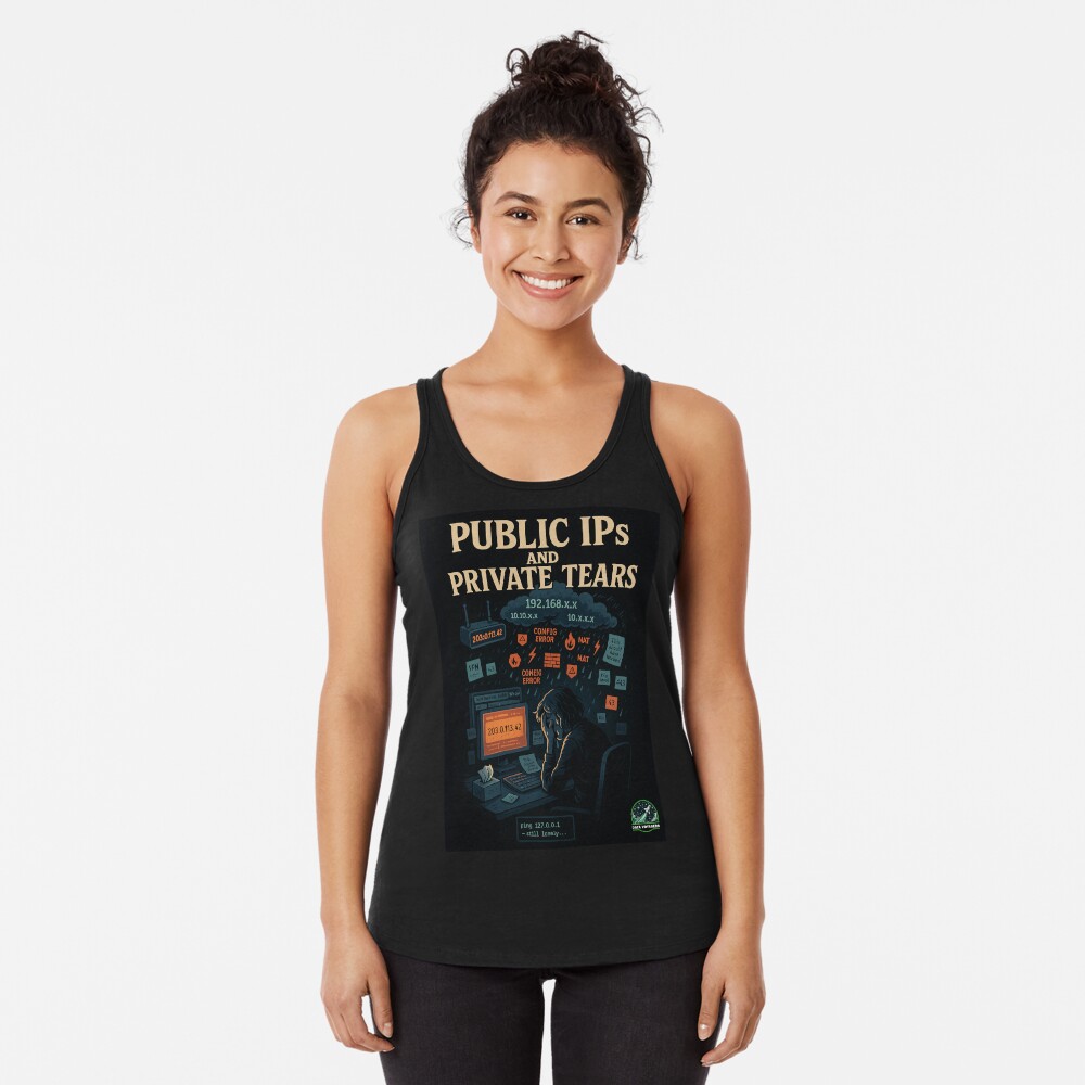 Item preview, Racerback Tank Top designed and sold by DataVoyagers.
