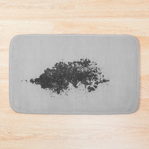 Item preview, white wall with a black spot in the center designed and sold by felipequeiroz.