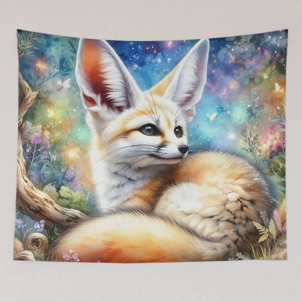 Item preview, Fennec Fox Art #2 | Fox Lovers designed and sold by ksgraphics222.