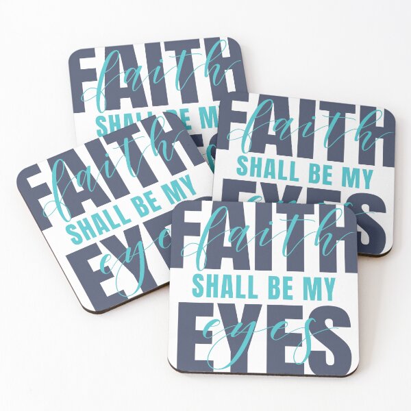 Item preview, Faith Shall Be My Eyes designed and sold by Art.i.Curate.