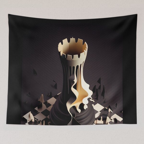 Item preview, Fractured Rook Ascension designed and sold by ShadowAndSlate.