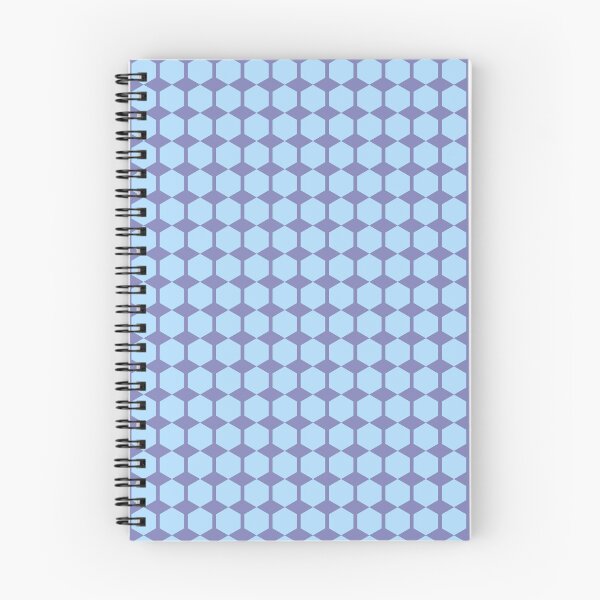 Item preview,  Hexagon Gingham Blue on Lavender designed and sold by Art in My Loft.