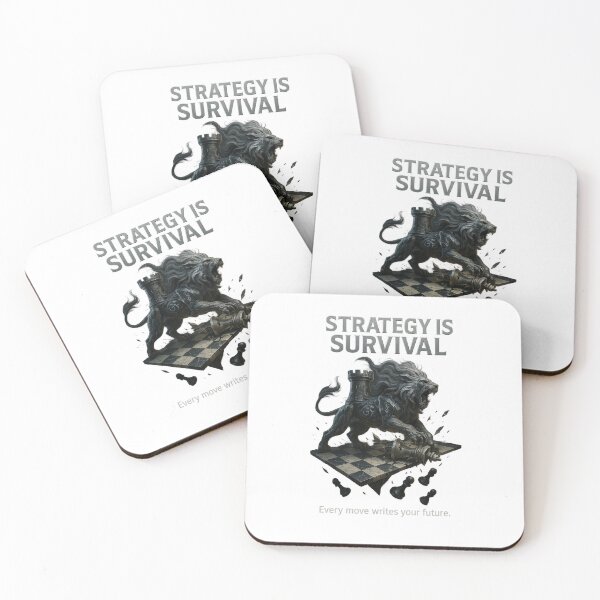 Item preview, Strategy Is Survival – Mythical Chess Beast Design designed and sold by Rushurban.