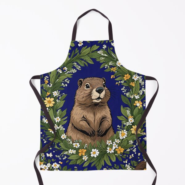Item preview, Massachusetts Mayflowers and Groundhog Woodchuck 3 designed and sold by taiche.