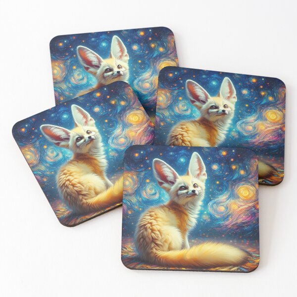 Item preview, Fennec Fox Art #3 | Fox Lovers designed and sold by ksgraphics222.
