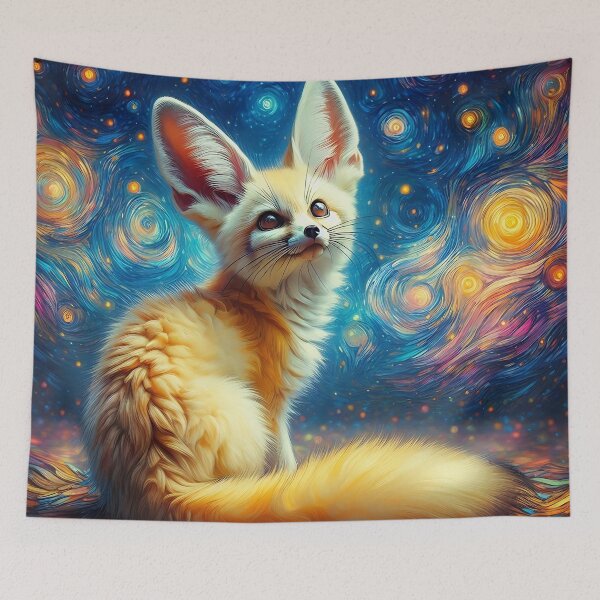 Item preview, Fennec Fox Art #3 | Fox Lovers designed and sold by ksgraphics222.