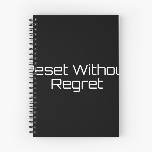 Item preview, Reset Without Regret designed and sold by Ninjacatoff.