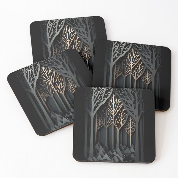 Item preview, Linear Mystic Forest designed and sold by ShadowAndSlate.