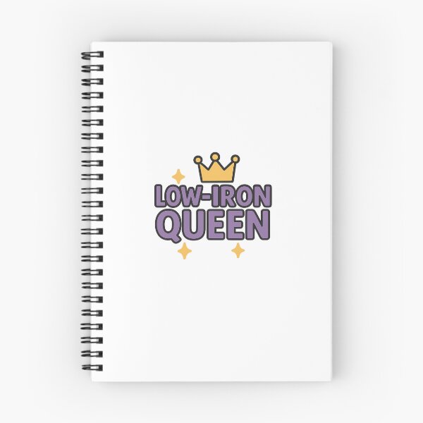 Item preview, Low-Iron Queen – Funny Anemia Meme for Exhausted Girls & Spoonies designed and sold by Epitomy.