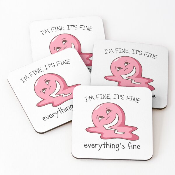 Item preview, I'm fine, it's fine, everything is fine.  It's not fine. Things are not ok designed and sold by Invisible-Cult.