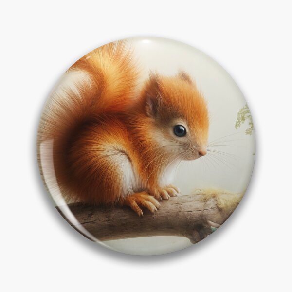 Item preview, Baby Squirrel and Butterflies designed and sold by Krys Bailey.