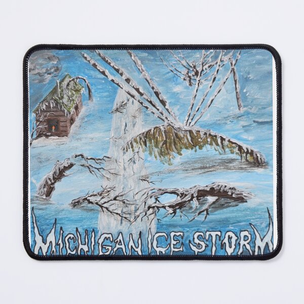 Item preview, MICHIGAN ICE STORM designed and sold by Flocking-fab.