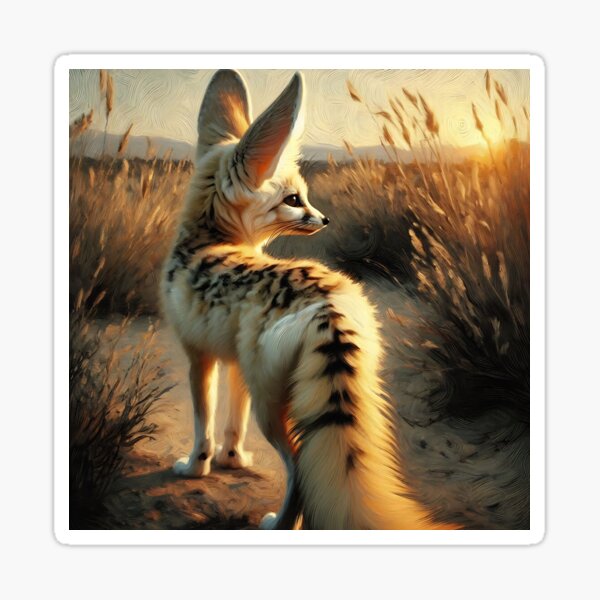 Item preview, Fennec Fox Art #4 | Fox Lovers designed and sold by ksgraphics222.