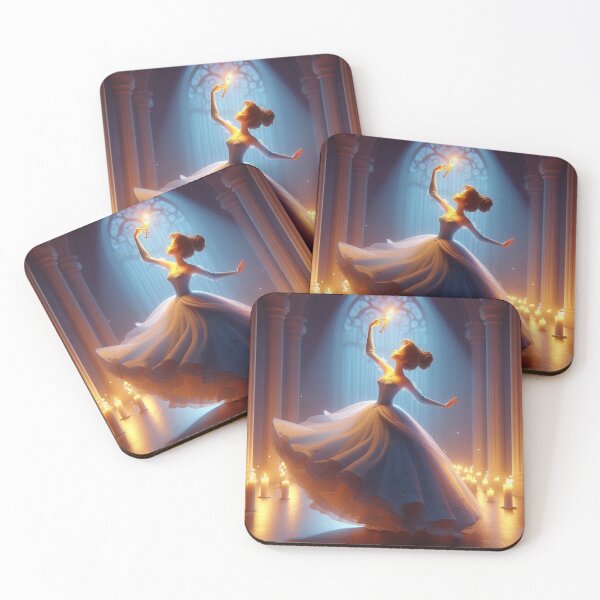 Item preview, Magical Princess Ball Gown | Elegant Royal Ballroom Art designed and sold by choder61.