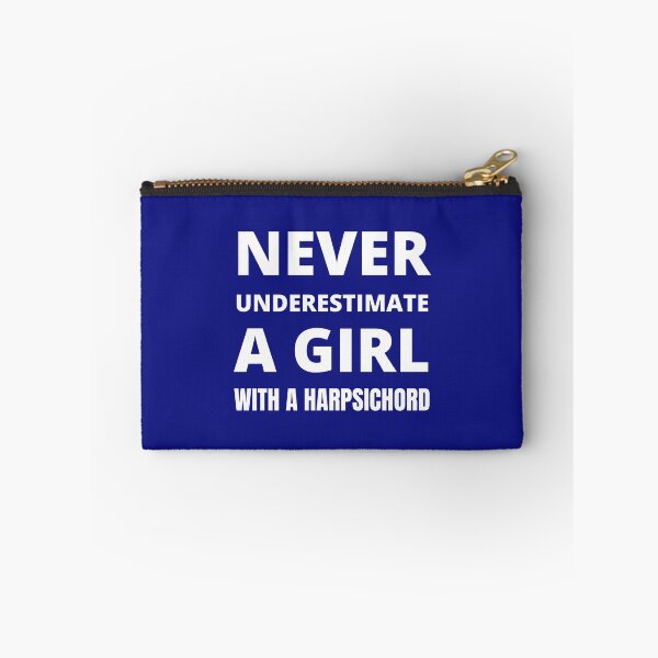 Item preview, Never underestimate a girl with a harpsichord designed and sold by fev-rocks.