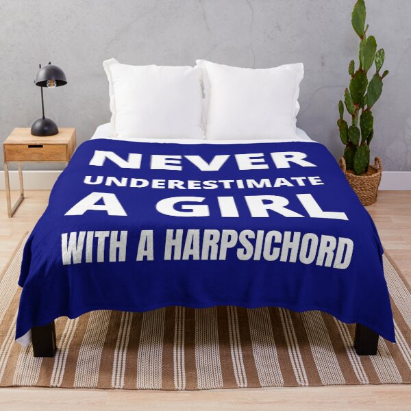 Item preview, Never underestimate a girl with a harpsichord designed and sold by fev-rocks.