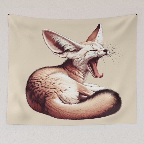 Item preview, Fennec Fox Art #5 | Fox Lovers designed and sold by ksgraphics222.