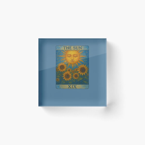Item preview, The Sun Tarot Card designed and sold by FrictionMaxxing.