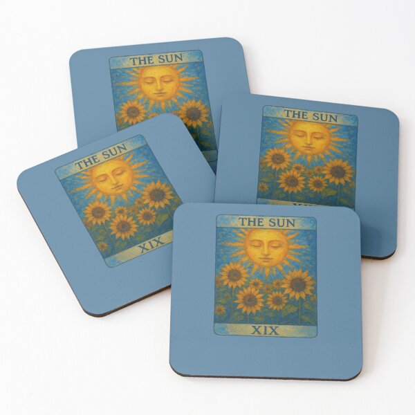 Item preview, The Sun Tarot Card designed and sold by FrictionMaxxing.