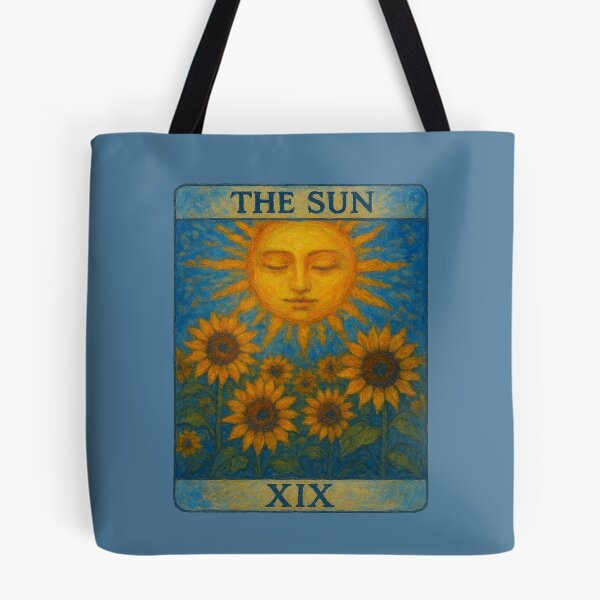Item preview, The Sun Tarot Card designed and sold by FrictionMaxxing.