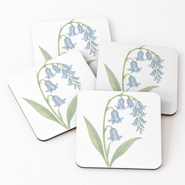 Item preview, A watercolor illustration of Bluebell designed and sold by GentleMuse.