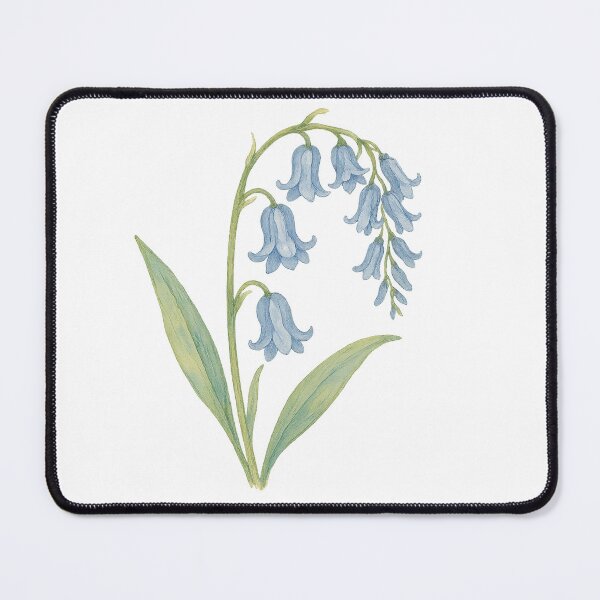 Item preview, A watercolor illustration of Bluebell designed and sold by GentleMuse.