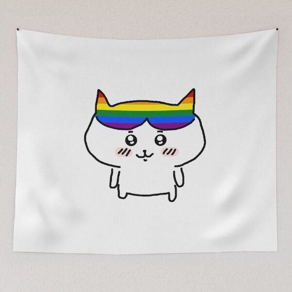 Item preview, Hachiware Pride - Gay designed and sold by goose-of-silly.