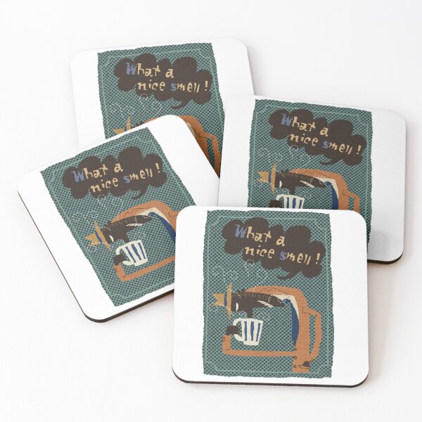 Item preview, A man who loves the scent of coffee designed and sold by marijeen.