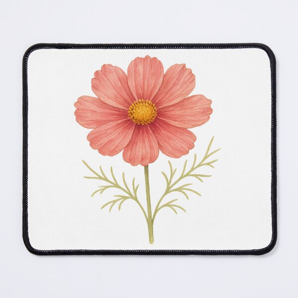 Item preview, A watercolor illustration of Cosmos designed and sold by GentleMuse.