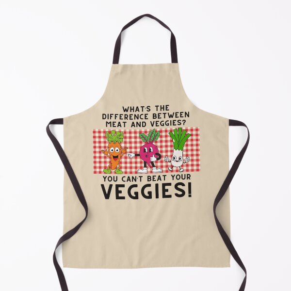 Item preview, What's the difference between meat and veggies? designed and sold by NicMacTees.