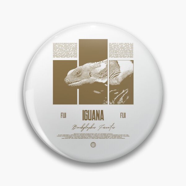 Item preview, Fiji Banded Iguana Streetwear Lizard Keeper designed and sold by JRRTs.