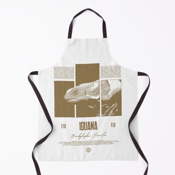Item preview, Fiji Banded Iguana Streetwear Lizard Keeper designed and sold by JRRTs.