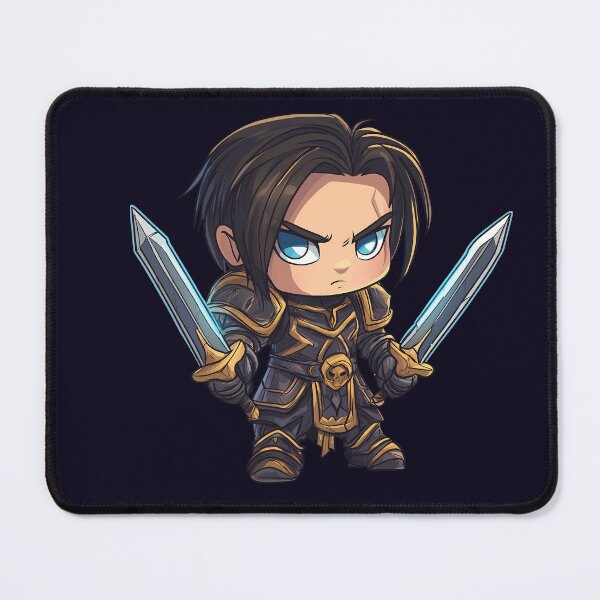 Item preview, Varian World of Warcraft Chibi designed and sold by MoranaRed.