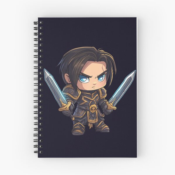 Item preview, Varian World of Warcraft Chibi designed and sold by MoranaRed.