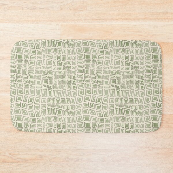 Item preview, Green Square doodle pattern - AA0014E designed and sold by LionsHut.