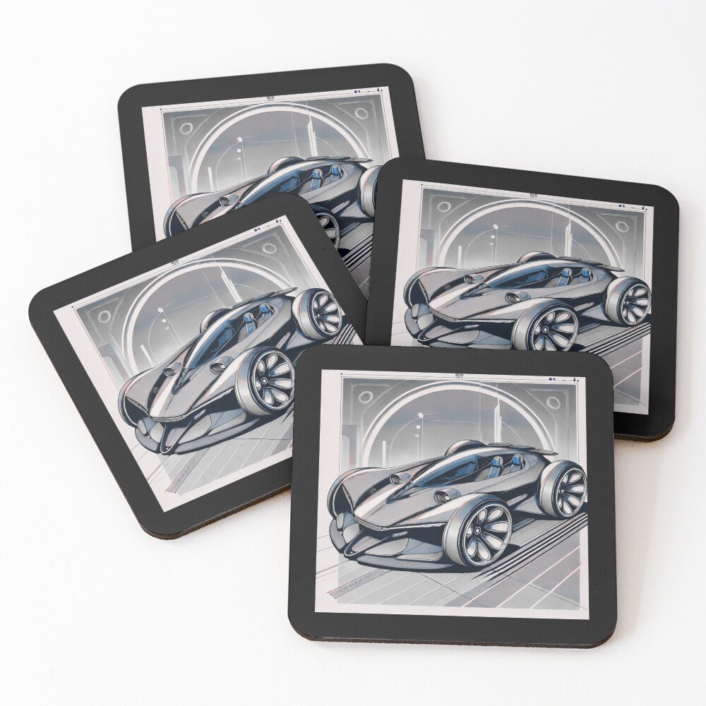 Item preview, Coasters (Set of 4) designed and sold by TEEJAMBOREE.