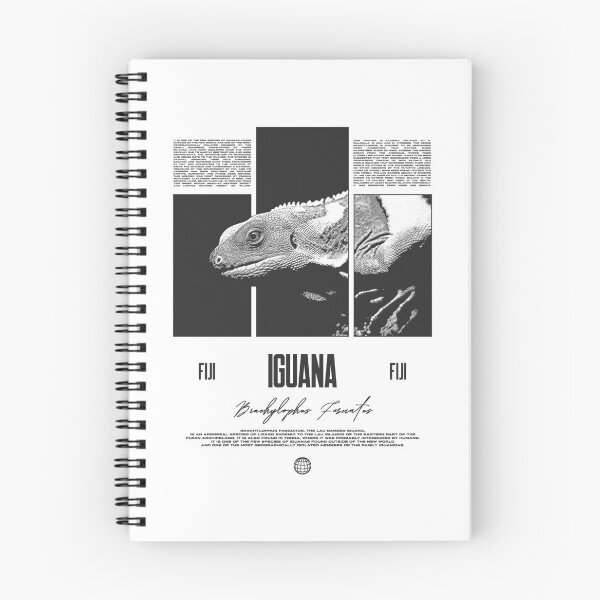 Item preview, Fiji Banded Iguana Streetwear Lizard Keeper designed and sold by JRRTs.