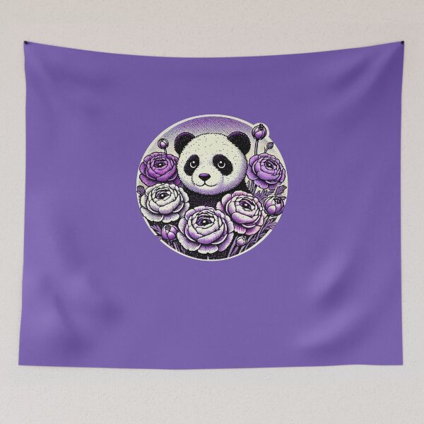 Item preview, Panda morado designed and sold by FrictionMaxxing.