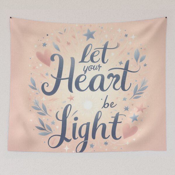 Item preview, Let Your Heart Be Light (version II) designed and sold by desAIgns by Rosa.