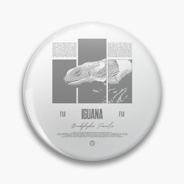 Item preview, Fiji Banded Iguana Streetwear Lizard Keeper designed and sold by JRRTs.