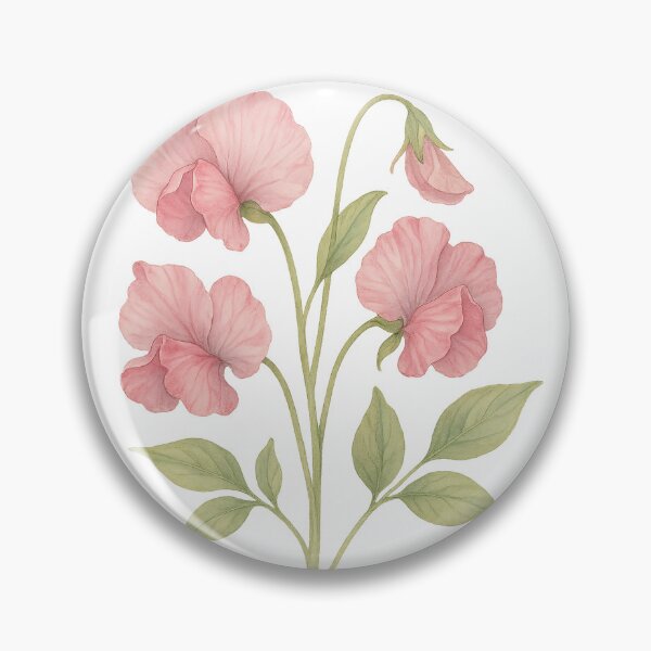 Item preview,  A watercolor illustration of Sweet Pea designed and sold by GentleMuse.